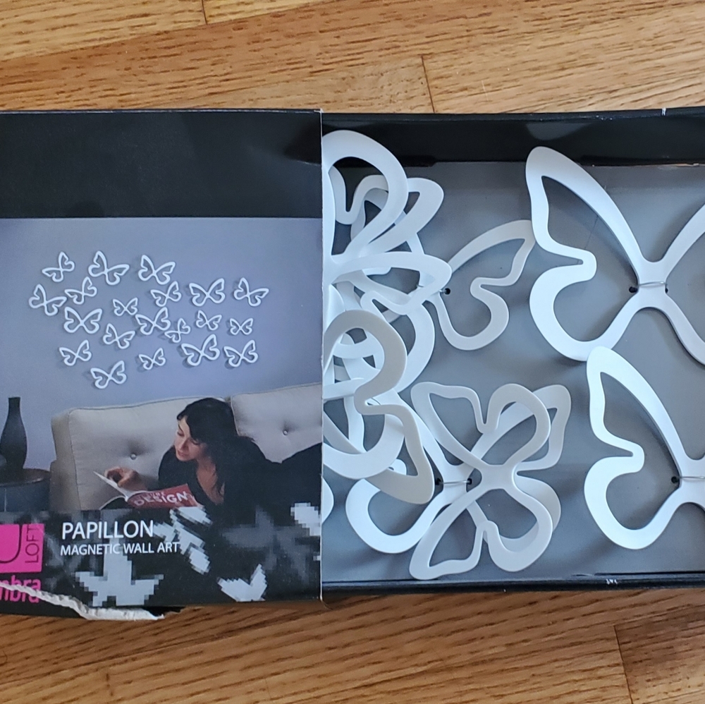 Magnetic Butterfly Wall Art